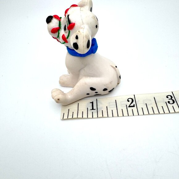 Disney 101 Dalmatians Christmas Puppy Figurine With Lights & Spots - Picture 2 of 9